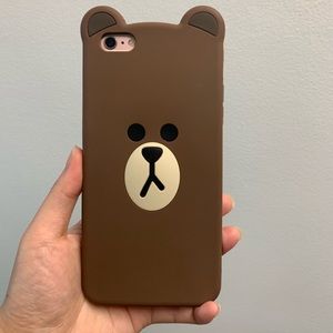 iPhone 6 Plus case LINE FRIENDS BROWN